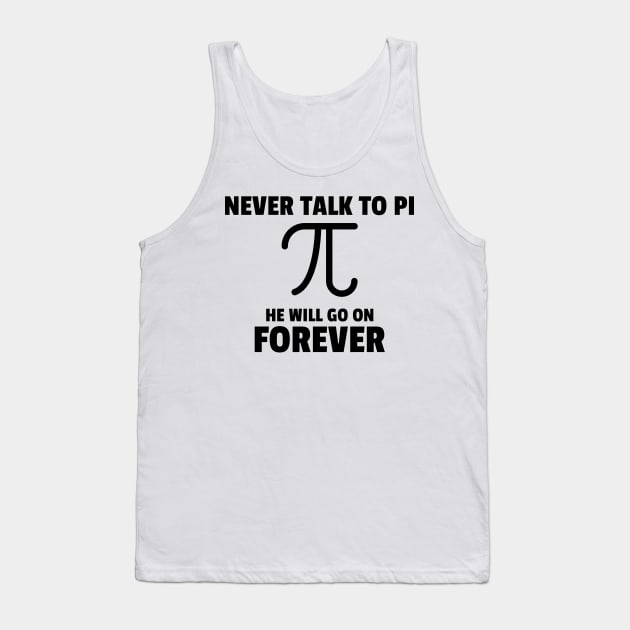 Funny Pi Tank Top by ForEngineer